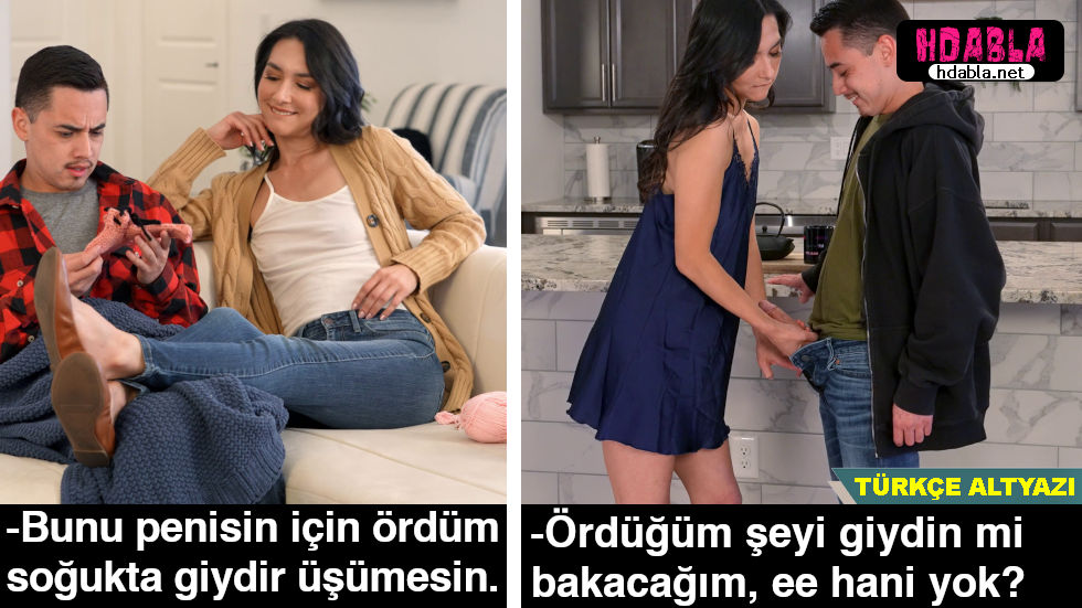 Annem kışın soğukta döllerim donmasın diye sikime kazak örmüş